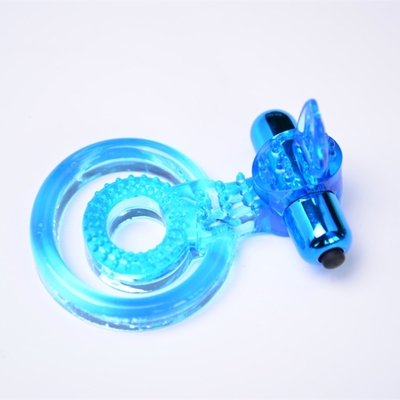 Jouet sexuel pour adultes Produit de silicone Vibrateur à doigts Manche pour femmes Autres produits sexuels