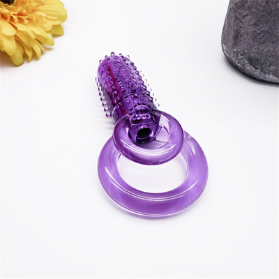 Double moteur doigt mini vibrateur clitoridienne anal chatte femmes adultes couple doigt vibrateur