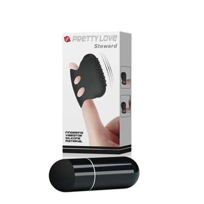 Jouets de masturbation féminine de haute qualité Interfinger Amoureux Vibrateur de doigts féminin Jouets sexuels