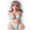 Bande médicale de haute qualité chaude Mini Sex Doll d'Amazone avec de grands seins jouets réalistes de sexe de vagin et d'anus pour les hommes
