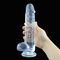 Bâtons transparents de phallus de Crystal Realistic Dildo Sex Toy pour des femmes