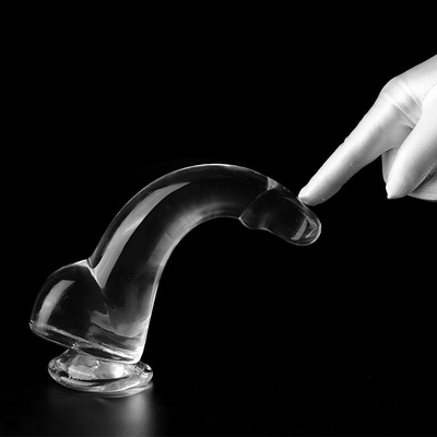 Tasse transparente d'aspiration de Toy Big Thick Dildo With de sexe de godemiché de 8,6 pouces