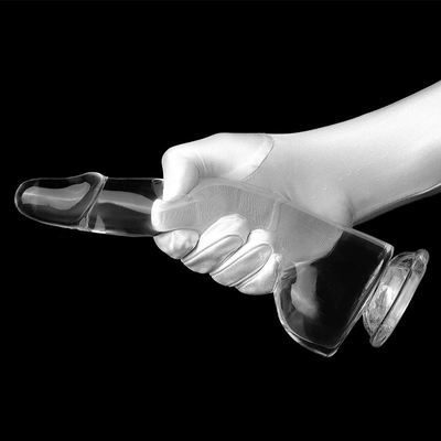 Tasse transparente d'aspiration de Toy Big Thick Dildo With de sexe de godemiché de 8,6 pouces