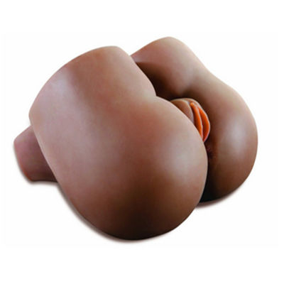 Jouet masculin de sexe de Masturbator d'âne de gros de femmes de bande de silicone vagin réaliste de chat grand pour les hommes