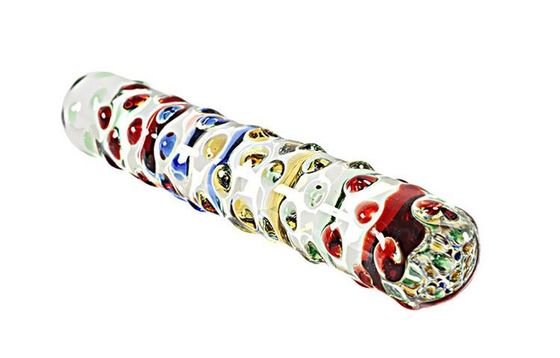 Plug anal Pyrex coloré