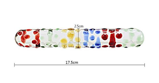Plug anal Pyrex coloré